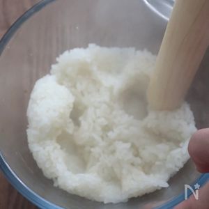 肉だんごのもち米蒸し