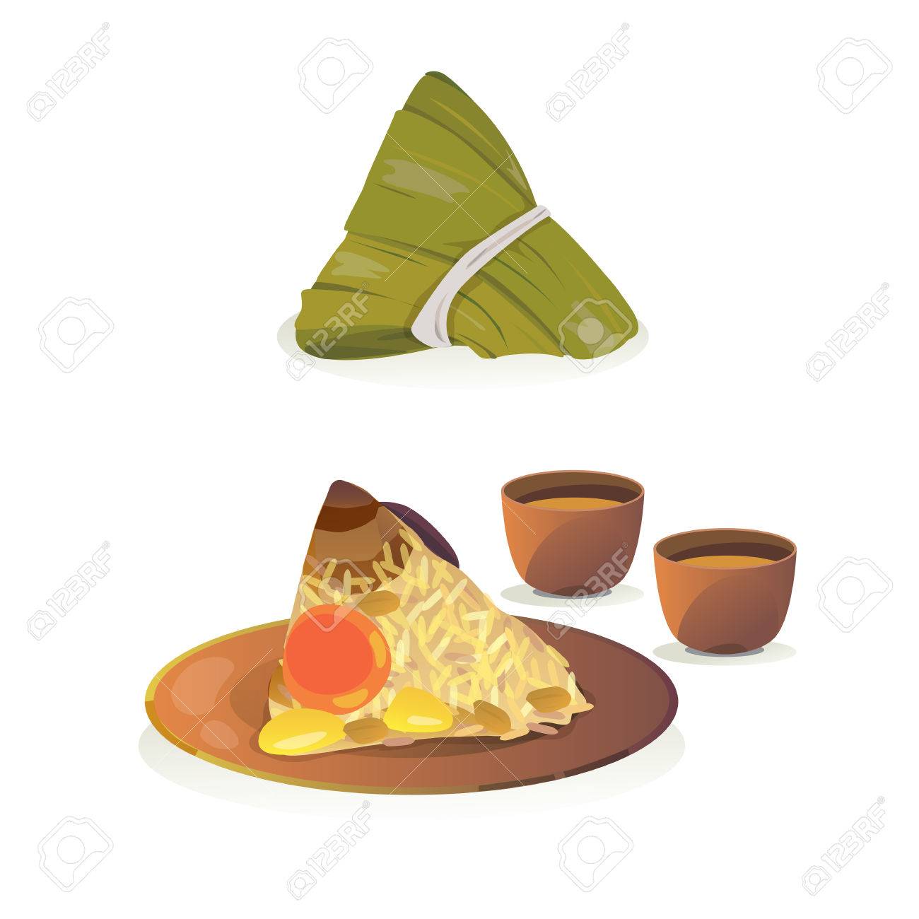 中華ちまき」のイラスト素材・ベクター画像 - イメージマートimagemart