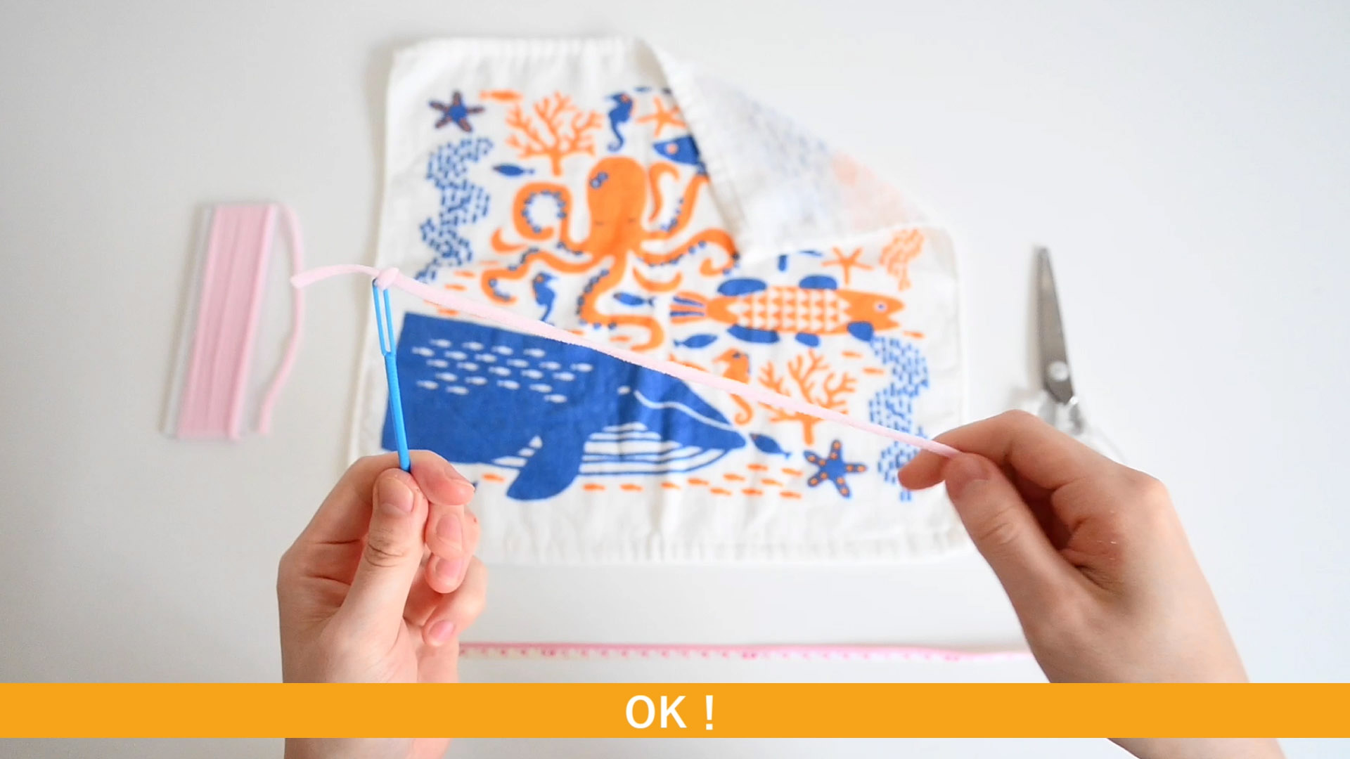 タオルエプロン☆お食事エプロン☆スタイ タオルエプロンの作り方 お食事エプロン 簡単