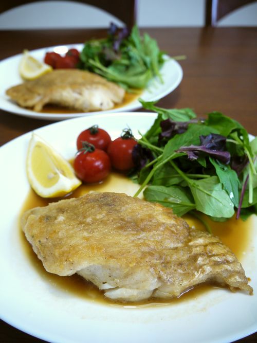 白身魚のムニエルレシピ オムレツ 煮物 晩御飯献立- おうちごはんストーリ