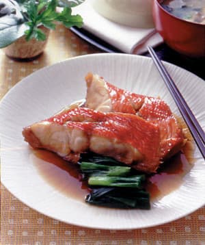 冷凍赤魚の簡単♫煮付け