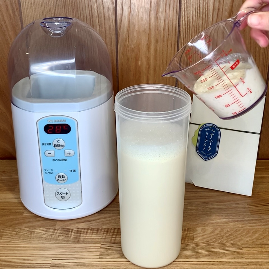 器具いらずで簡単！手作りのヨーグルト