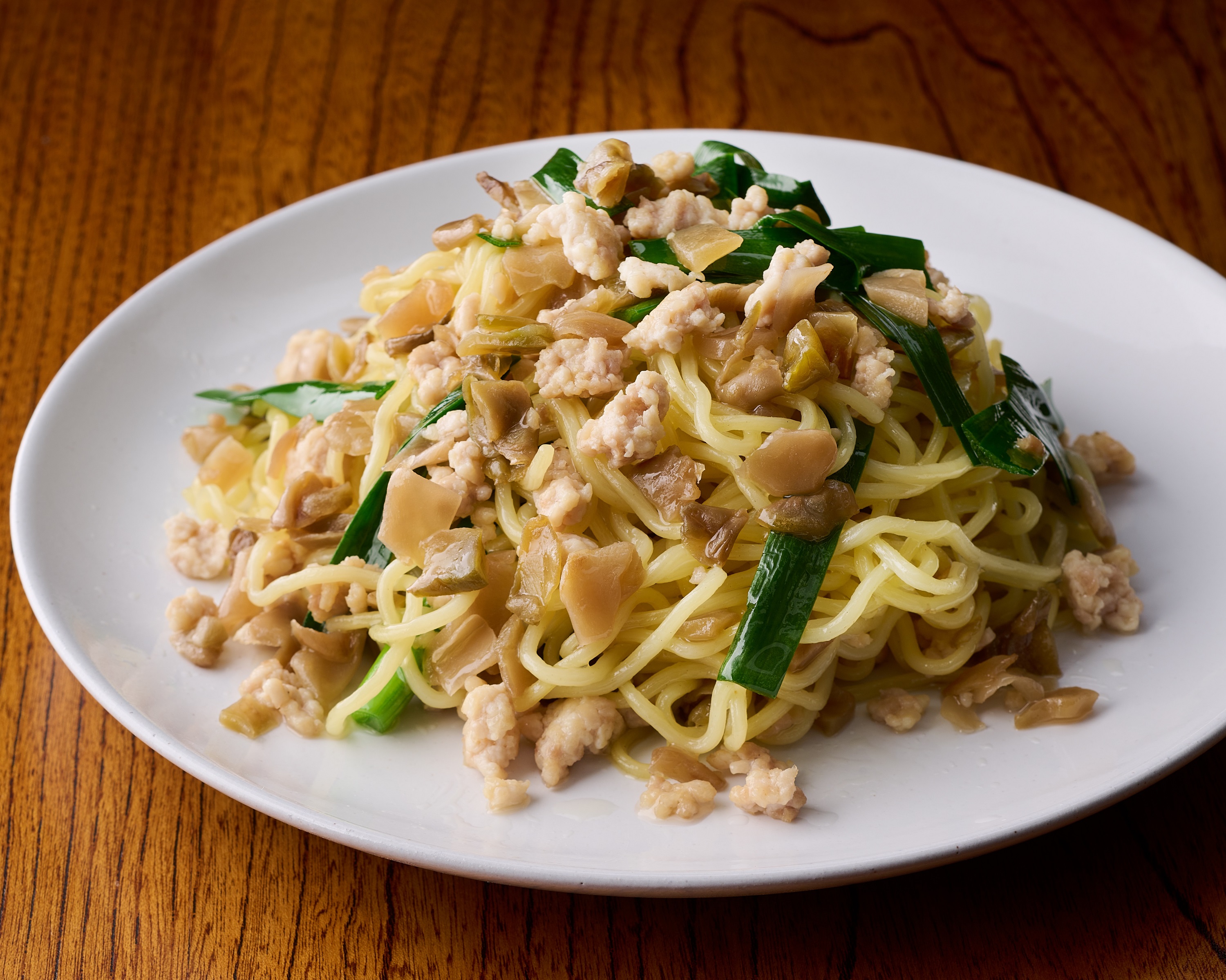 豚肉とザーサイのレタス包み