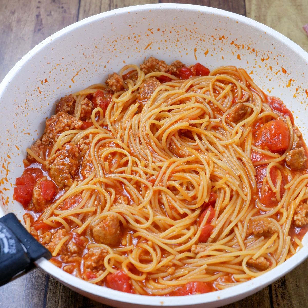 ボロネーゼ。 トマト缶で・コクありあっさり 大好評だったお昼ごはん : ちょりまめ日和ちょりママ 西山京子 オフィシャル料理ブログPowered by ライブドアブログ