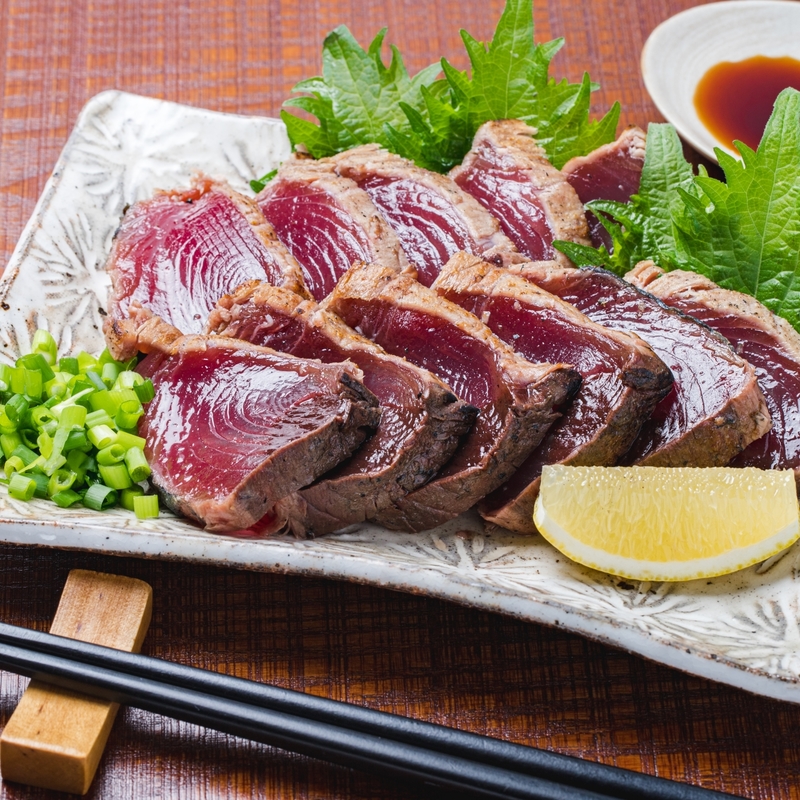 フライパンで簡単！カツオのたたき