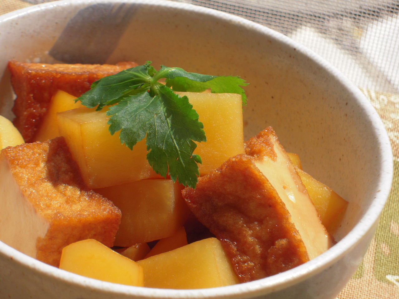 あったまる♪ 厚揚げとじゃがいものとろとろ煮