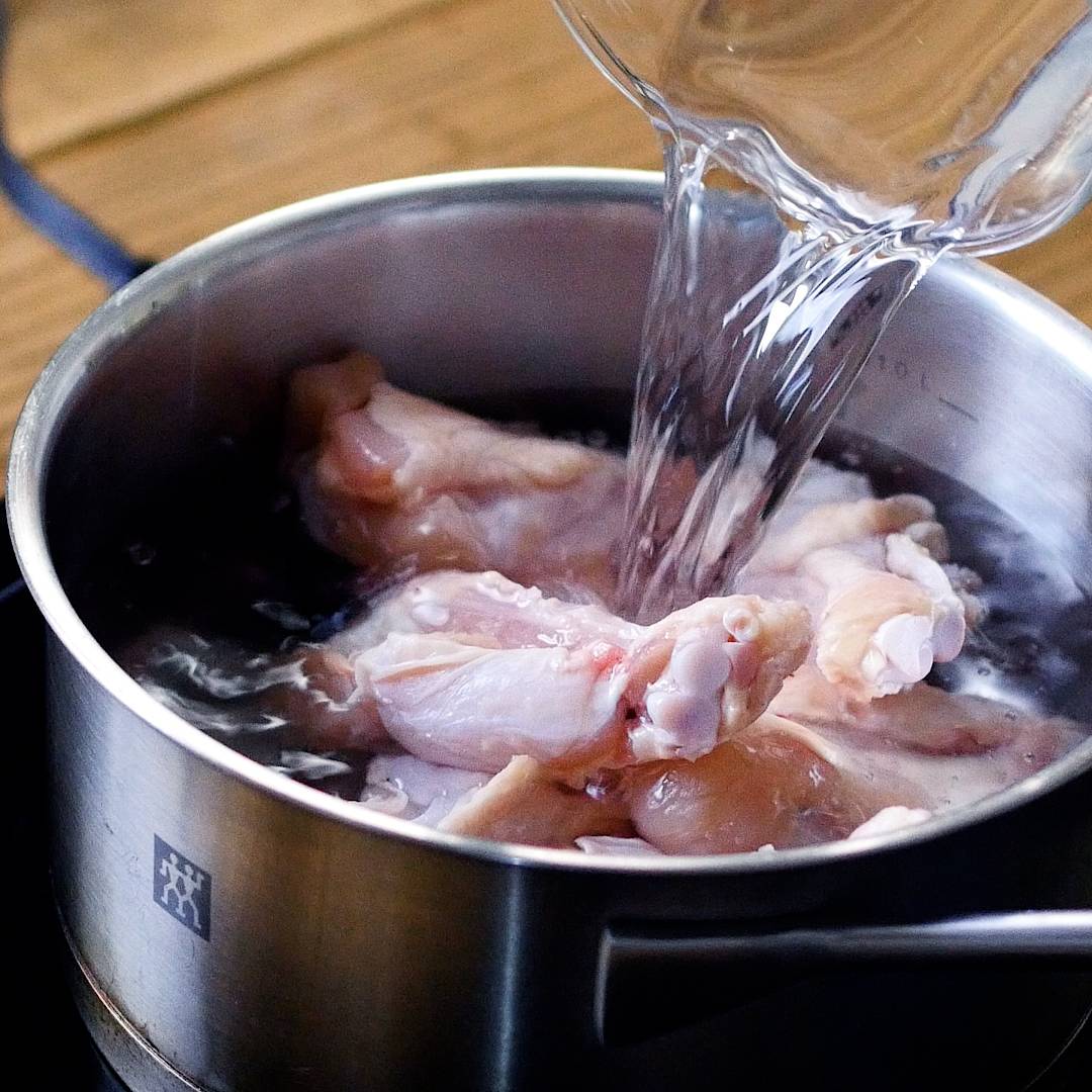 下味冷凍で味染み＆時短調理♡『鶏手羽元のさっぱり煮』