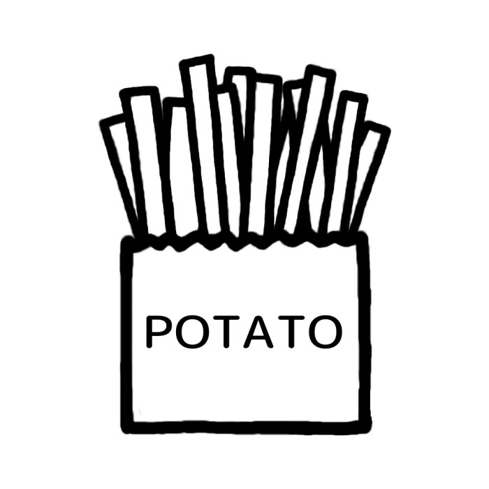 フライドポテトイラスト - No: 22638071無料イラスト・フリー素材なら「イラストAC」