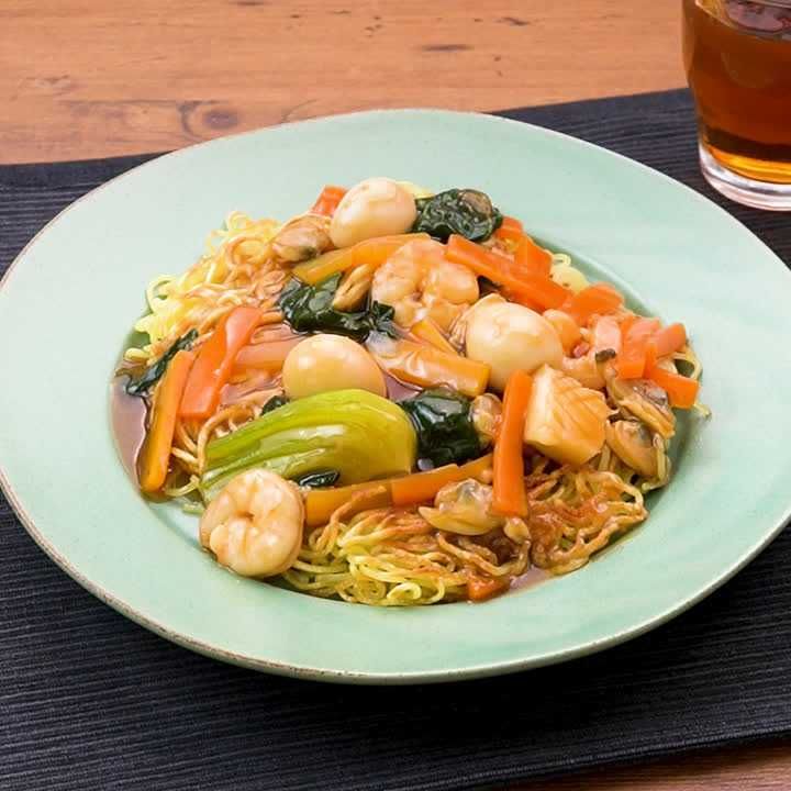 ZENB流あんかけ焼きそばの作り方・レシピ