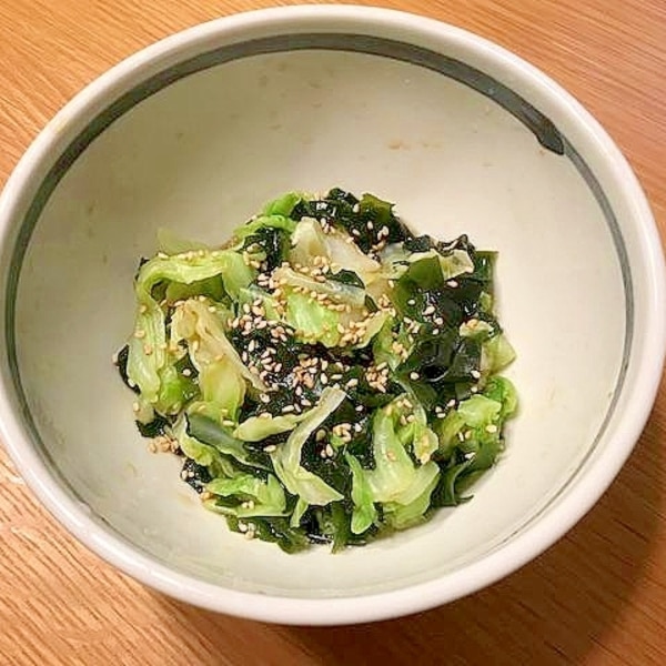 過去レシピ 大好評レシピ♡キャベツとわかめの酢の物アラフィフ主婦の節約生活とお料理、作り置き、お弁当作りBLOG