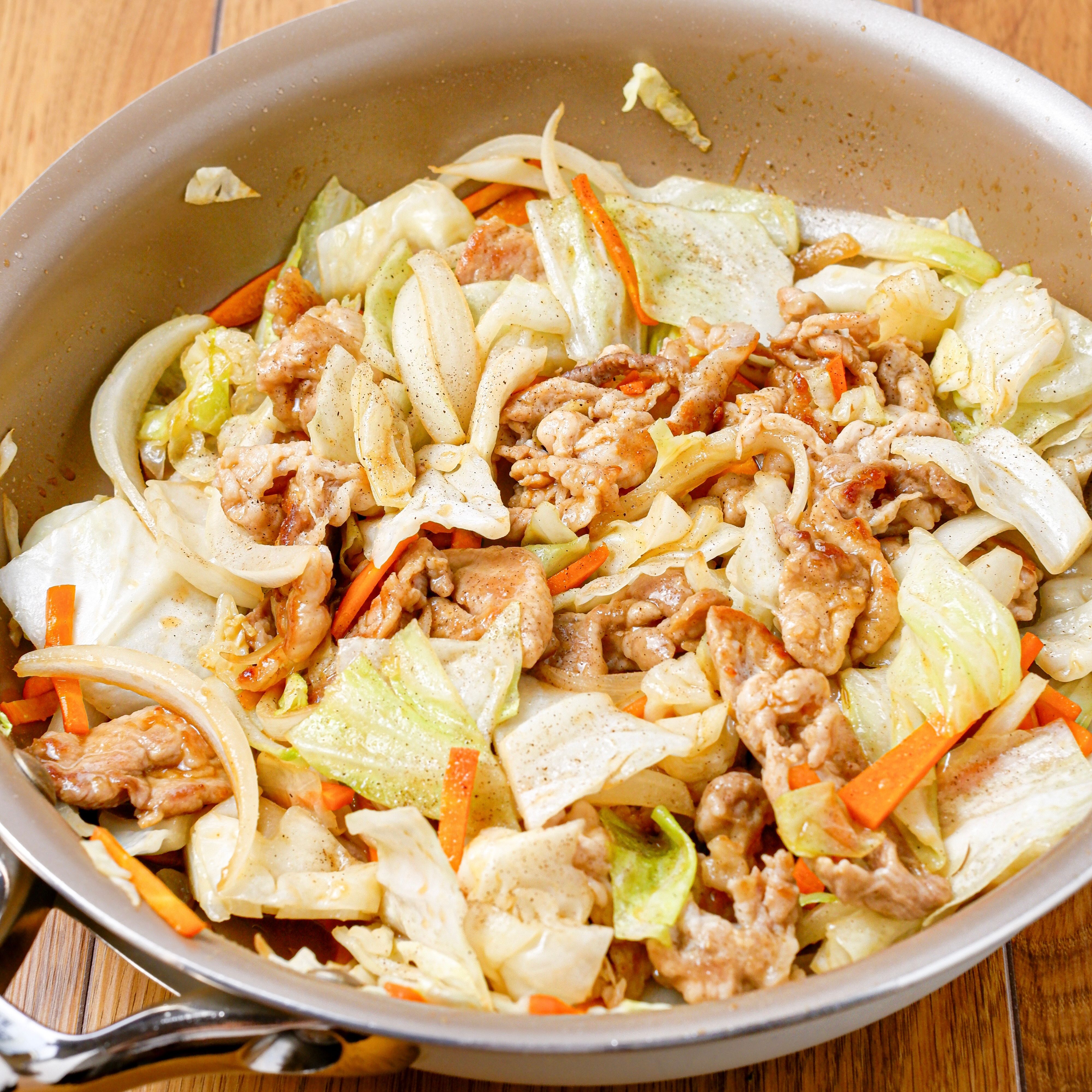 中華屋さんの肉野菜炒め