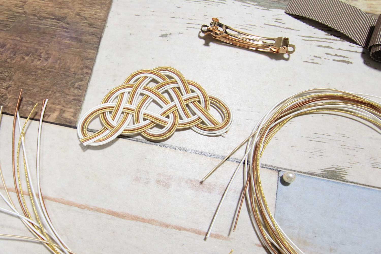 初めてのバレッタ作りと悩み