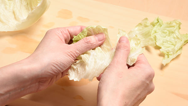 レタスの冷凍保存 プロが教える保存方法と、美味しく食べる解凍レシピほほえみごはん-冷凍で食を豊かに-ニチレイフーズ