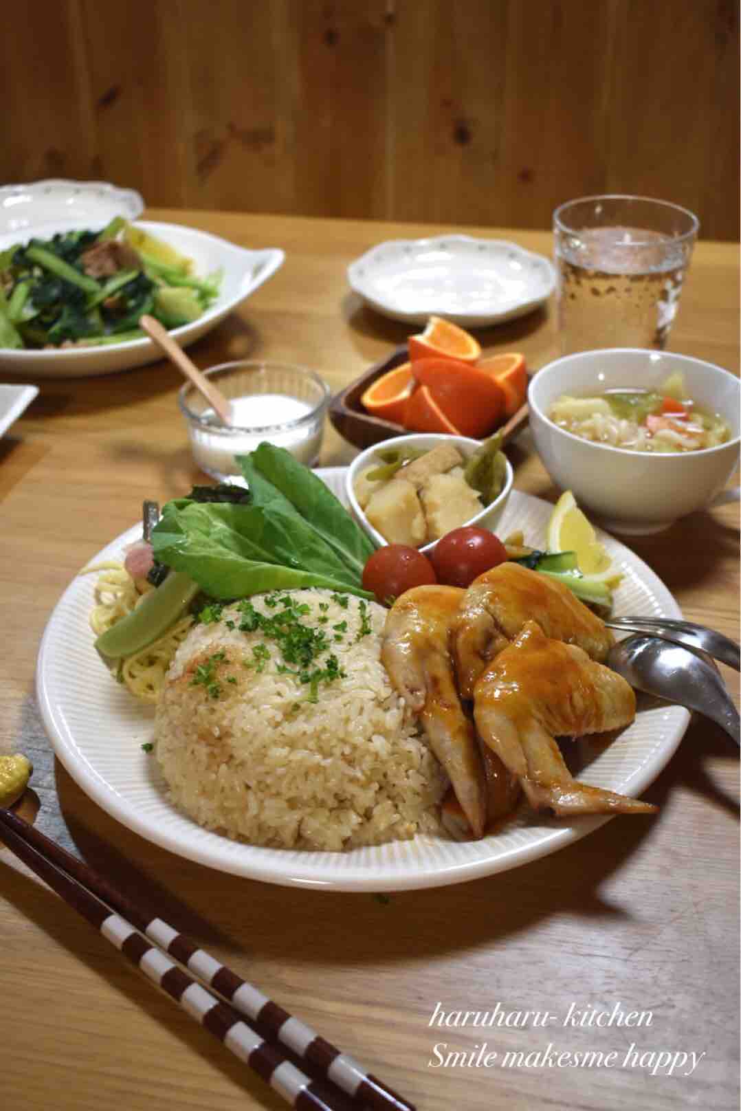 5品夕食献立 時短！簡単！➀手羽元と大根のポン酢煮➁茄子とめかぶのさっぱり豆腐➂きゅうりの梅味噌和え➃カリカリゴボウの甘唐揚げ➄小松菜と梅干しのすまし汁- YouTube