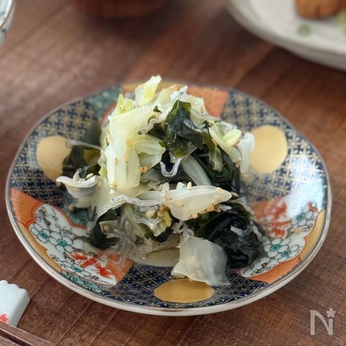 お酢でサッパリ♪ キャベツの酢の物