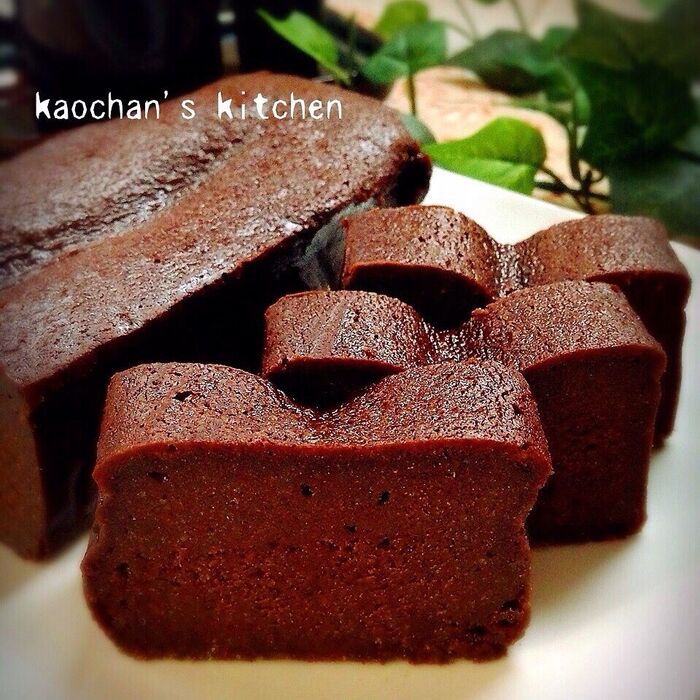 しっとり濃厚！チョコケーキ