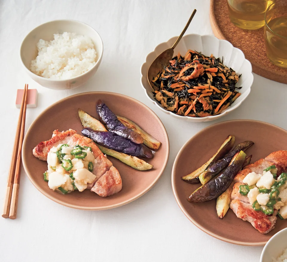 ネバリスターでつくる「とろろごはん」の献立☆LEE