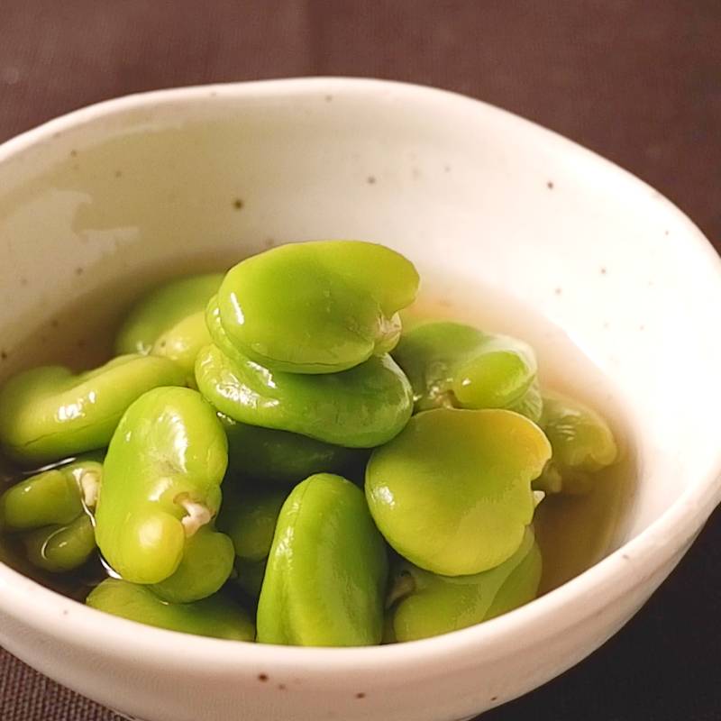 そら豆の甘煮のレシピ・作り方 簡単＆時短- レタスクラブ