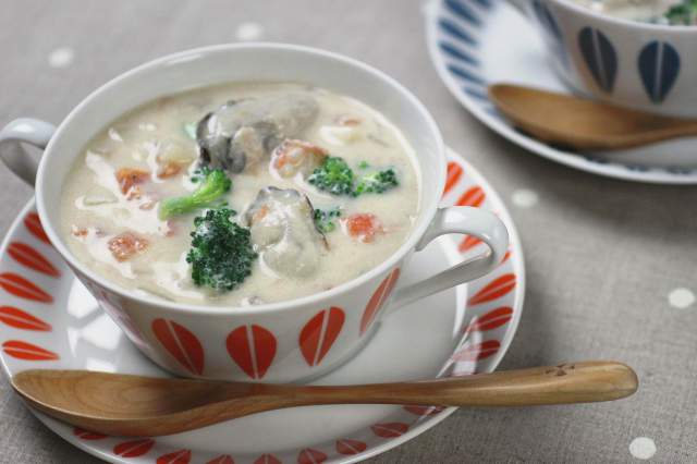 松島 牡蠣クラムチャウダーTikTok