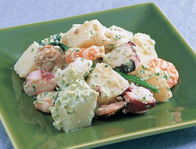 ハーブたっぷりシーフードサラダレシピエスビー食品株式会社