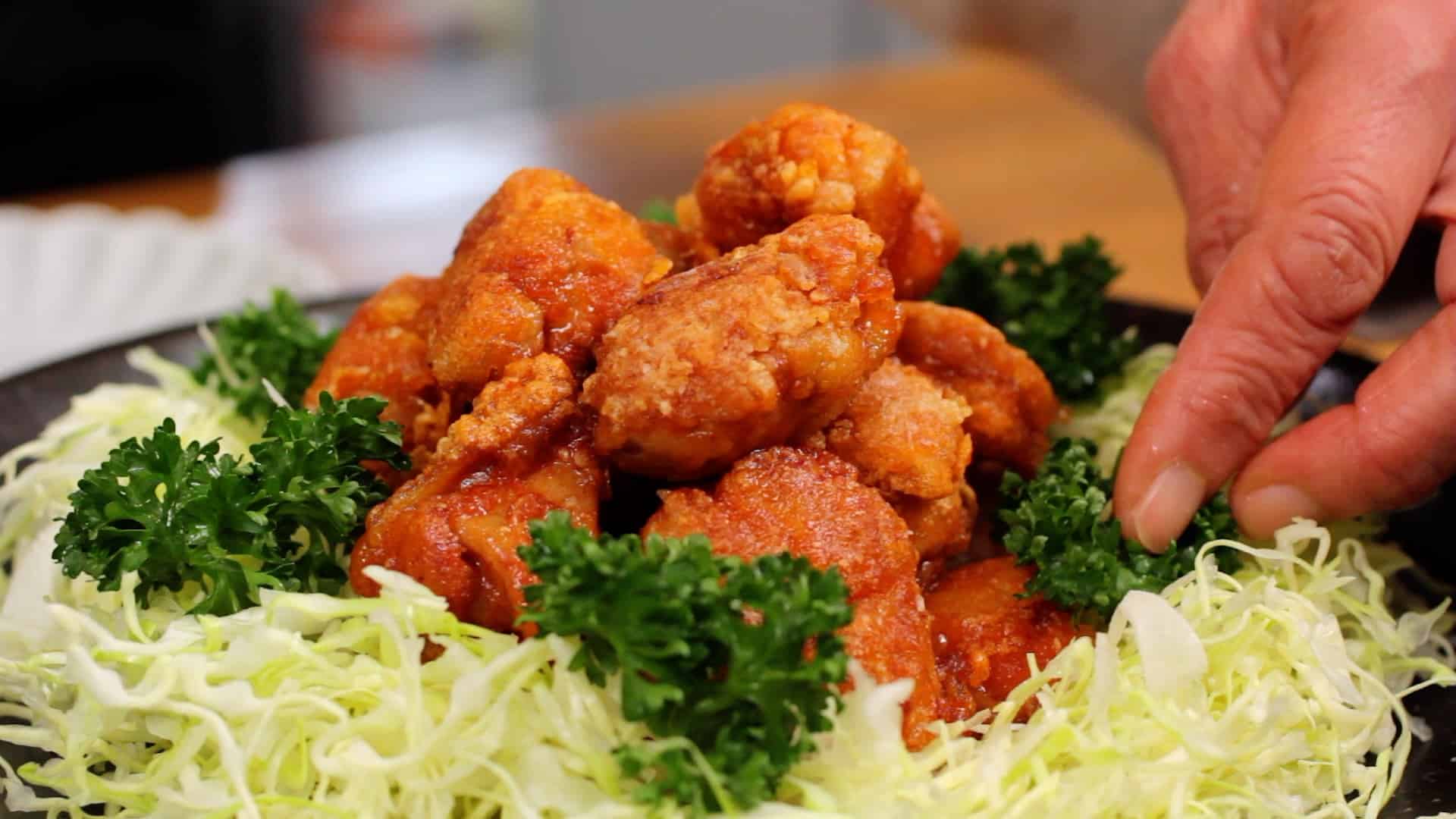 ハチミツピリ辛ダレ唐揚げはちみつレシピ 神戸養蜂場