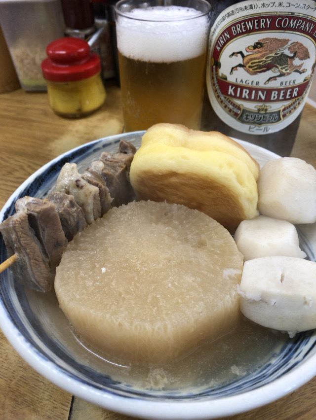 大阪人ロックの旨いもんを喰らう！！:東成・玉造 「関東煮 かんとだききくや」 大阪三大おでんの名店で結婚記念日をお祝いしました