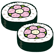 お刺身＆お寿司：にぎり寿司 ネギトロ＆マグロフリーイラスト素材 「趣味で作ったイラストを配るサイト」