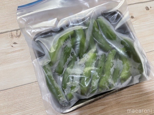 ししとうの保存 冷凍すれば1ヵ月長持ち！食感と風味を保つプロの技ほほえみごはん-冷凍で食を豊かに-ニチレイフーズ