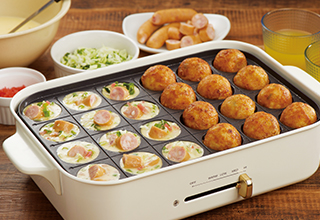 たこ焼き器でふわふわ明石焼き風アレンジレシピ味ひとすじ 永谷園