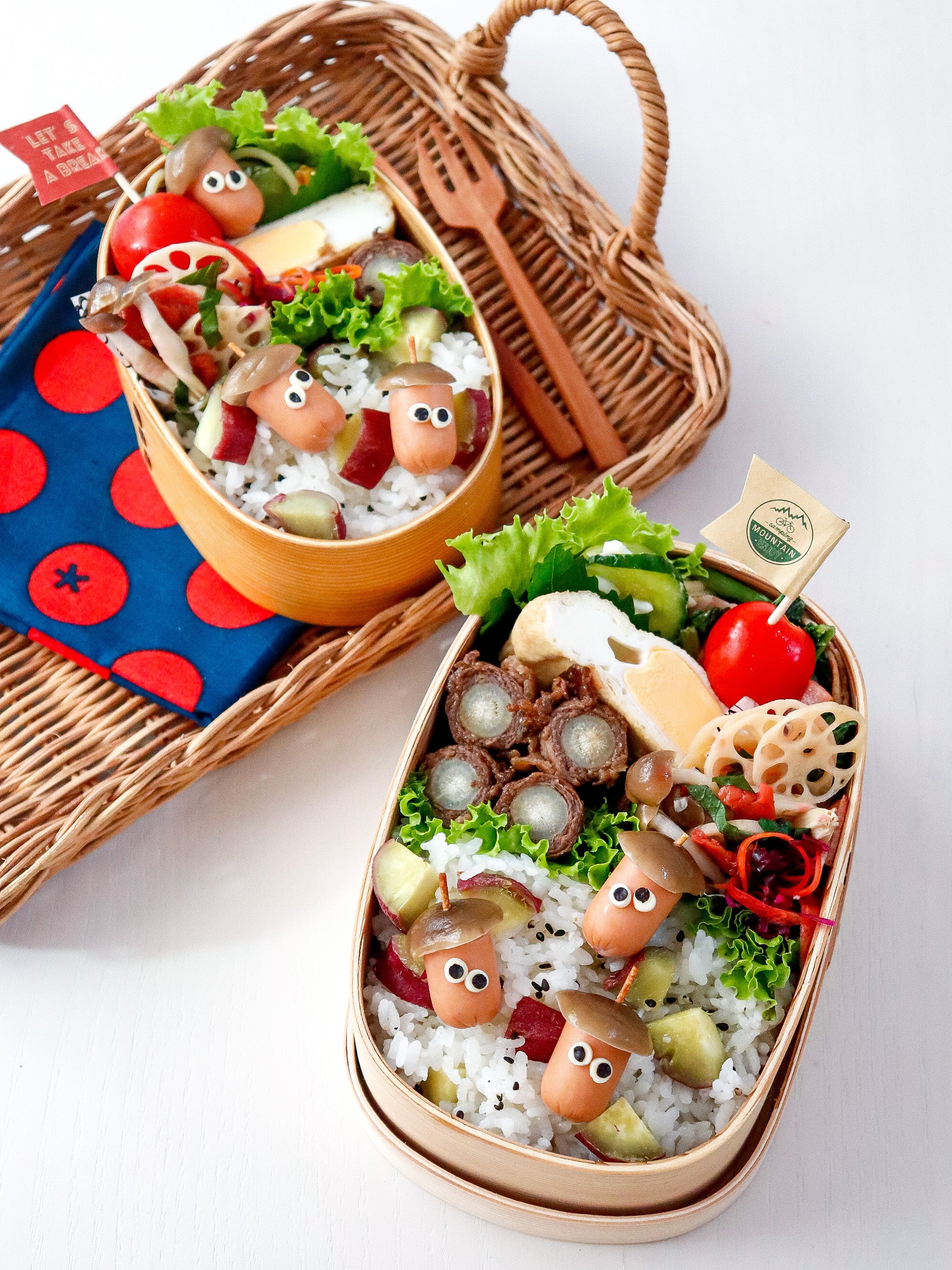 可愛いお弁当を旦那に持たせる嫌がらせ弁当「秋のきのこご飯編」 rii- エキスパート - Yahoo!ニュース