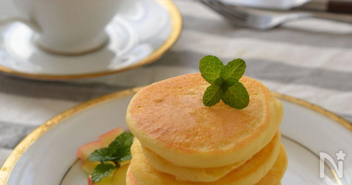 1歳11ヶ月の息子も大好き！簡単な米粉のお豆腐パンケーキ🥞 子育て育児料理朝食海外生活イギリス