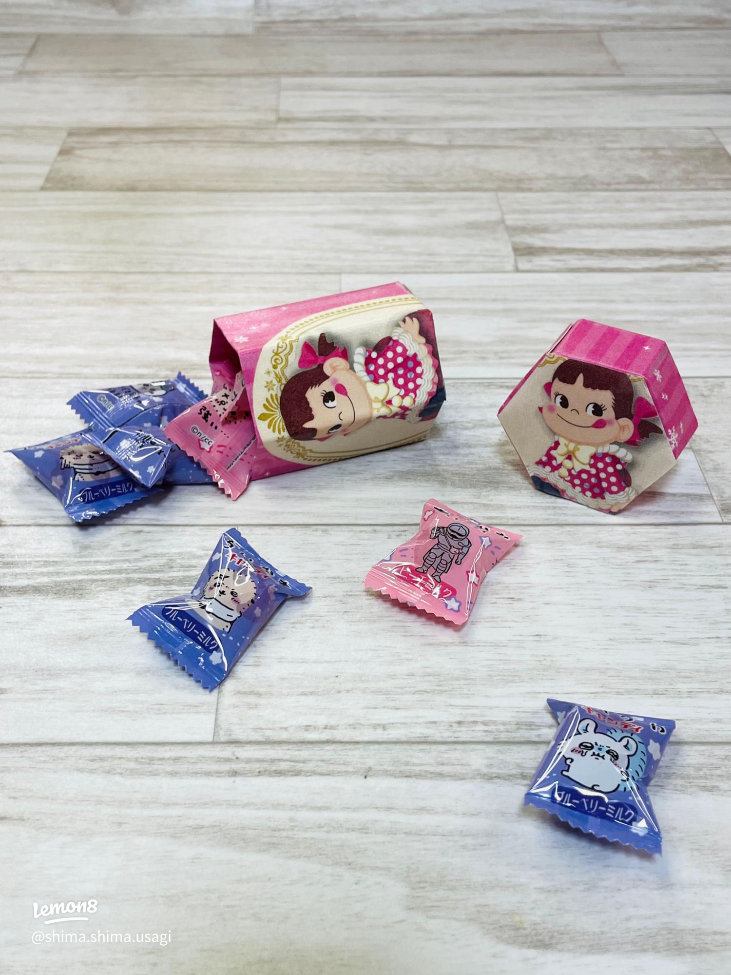 レジン初心者の作品例＊お菓子のパッケージを利用♪レジンでマグネットやチャームを手作り！コノトキロク