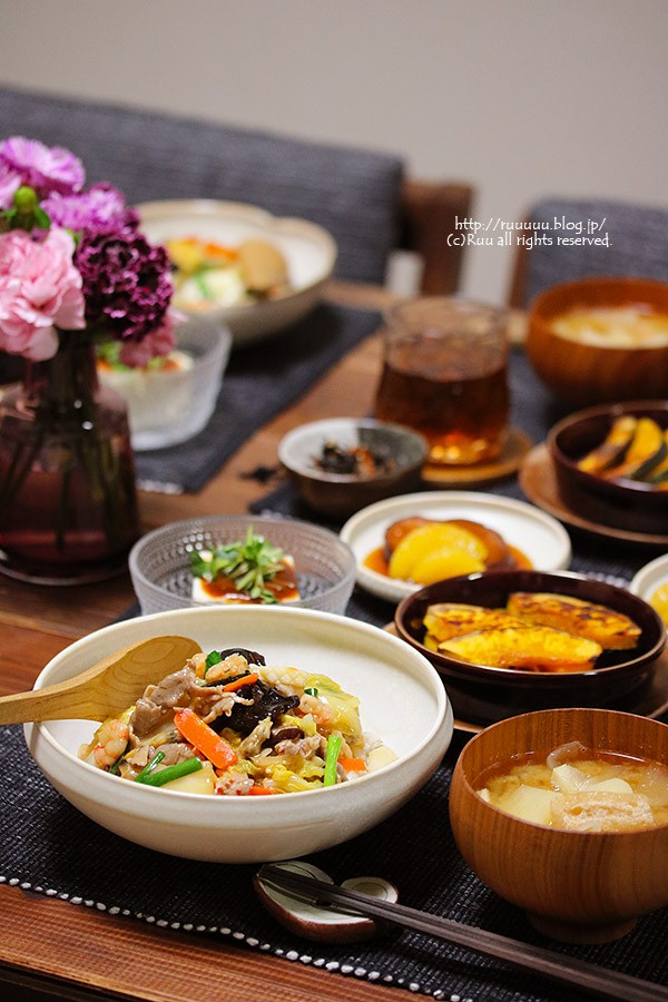 ママパパの食事 豆腐の中華あんかけの献立米穀安定供給確保支援機構：米ネット