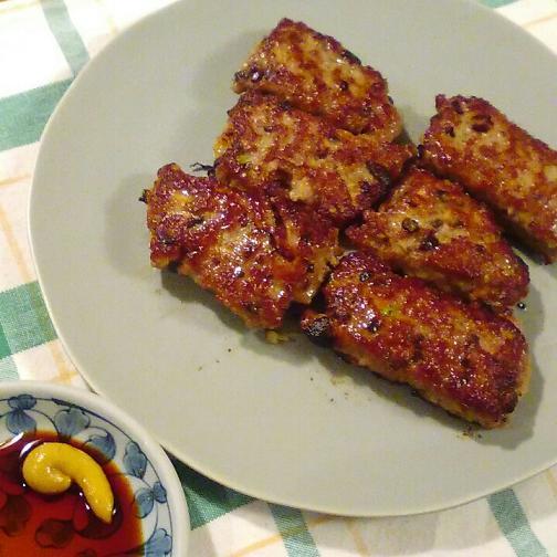 コストコめし コストコ牛ひき肉のハンバーグまつこ飯