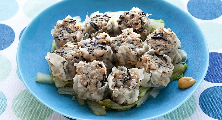 豆腐・かにかま・はんぺんで。ふわふわハロウィンしゅうまい