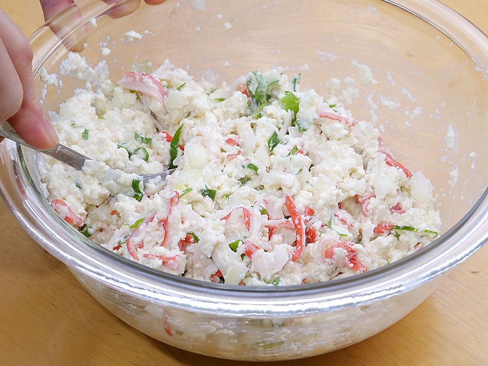 豆腐とカニカマあったら絶対これ 焼くだけ簡単！子どもに大人気のコスパ最強おかず レシピ・作り方Tasty