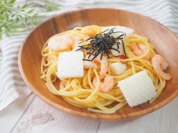 シーフードミックスで簡単さっぱり和風パスタ