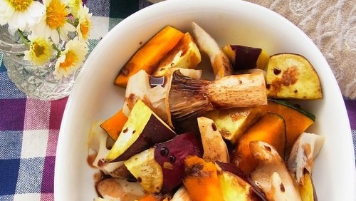 マスタードバターソースの温野菜サラダレシピエスビー食品株式会社