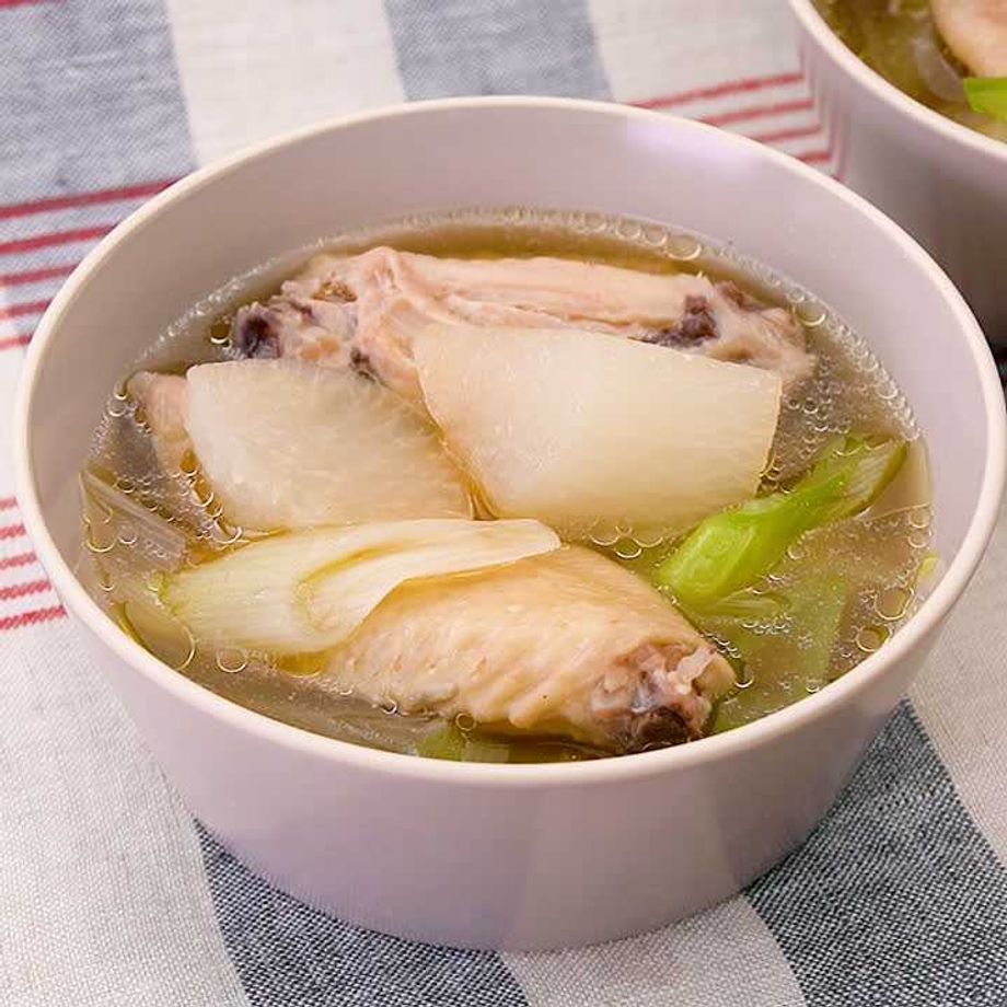 炊飯器でサムゲタン風スープ