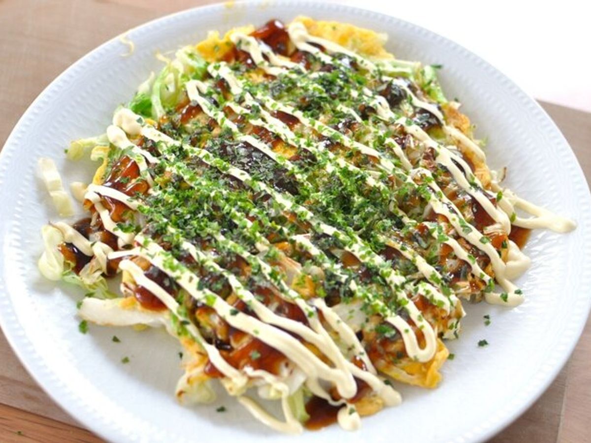 キャベツ焼き 粉なし、腸活ダイエットに