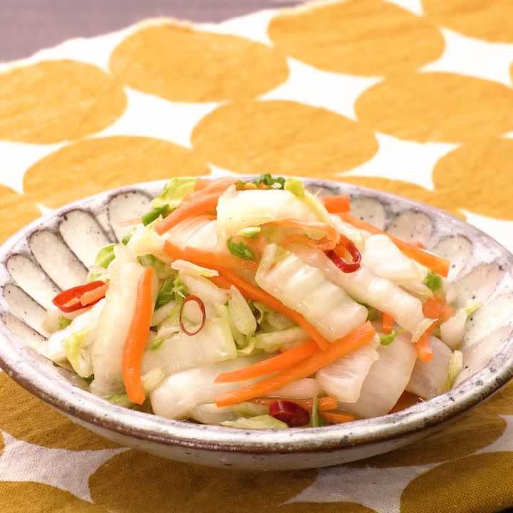 にんじんのくるみ酢あえ