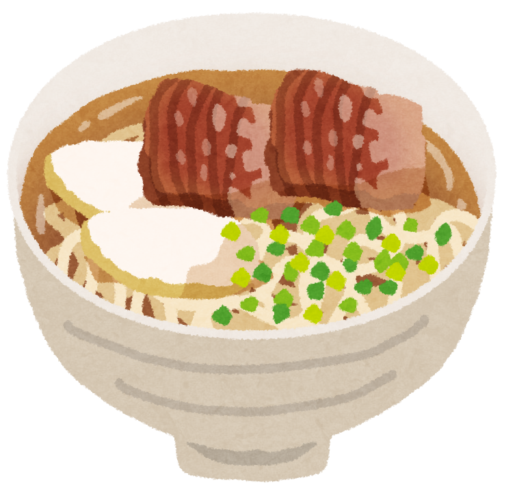 沖縄そばのイラスト - ONWAイラスト