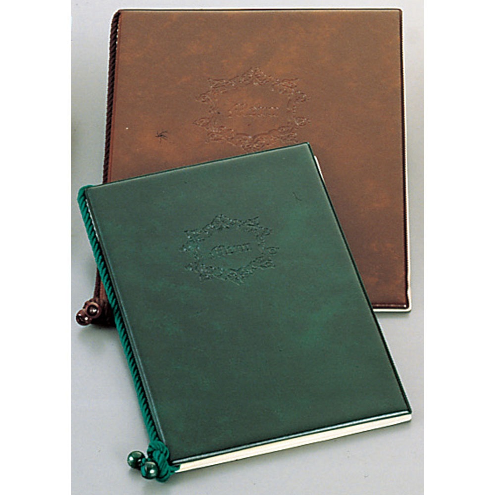 メニューブック デラックス 大 ワインレッド ワインリスト用メニューブックの作製。 – LaLuz