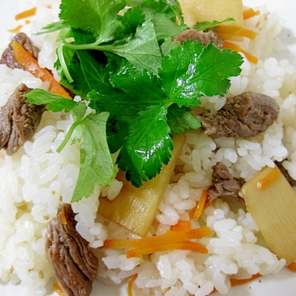 介護食で春を楽しもう！筍ちらし寿司レシピ介護食そふまる