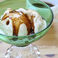 ふわふわ抹茶ミルクかき氷～台湾風～