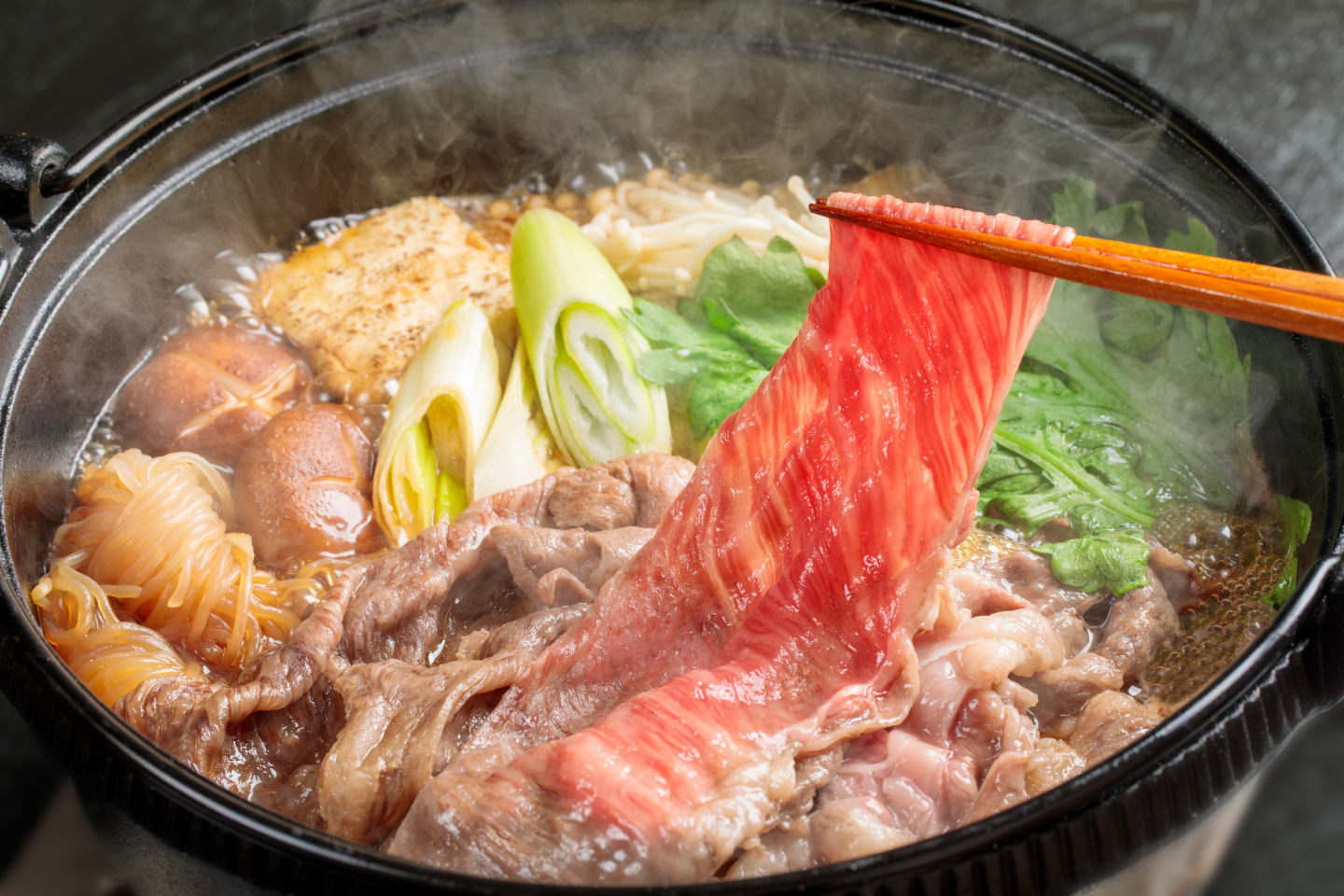 お家で作る！ すき焼きの作り方・レシピ、割り下の比率