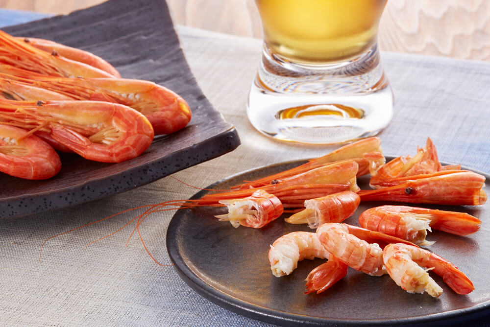 獲れたて 活茹で北海シマエビ - 圓子水産