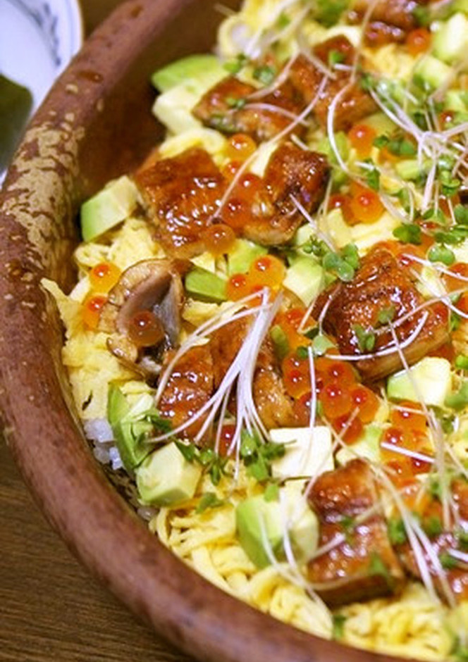 うなぎのちらし寿司 厚揚げのねぎ塩レモン しじみとみょうがの味噌汁 7月3週目 金 のレシピ星野奈々子 料理家