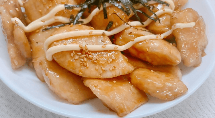 鶏むね肉の焼き鳥風