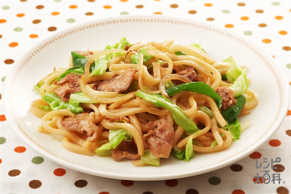 スタミナ焼きうどん